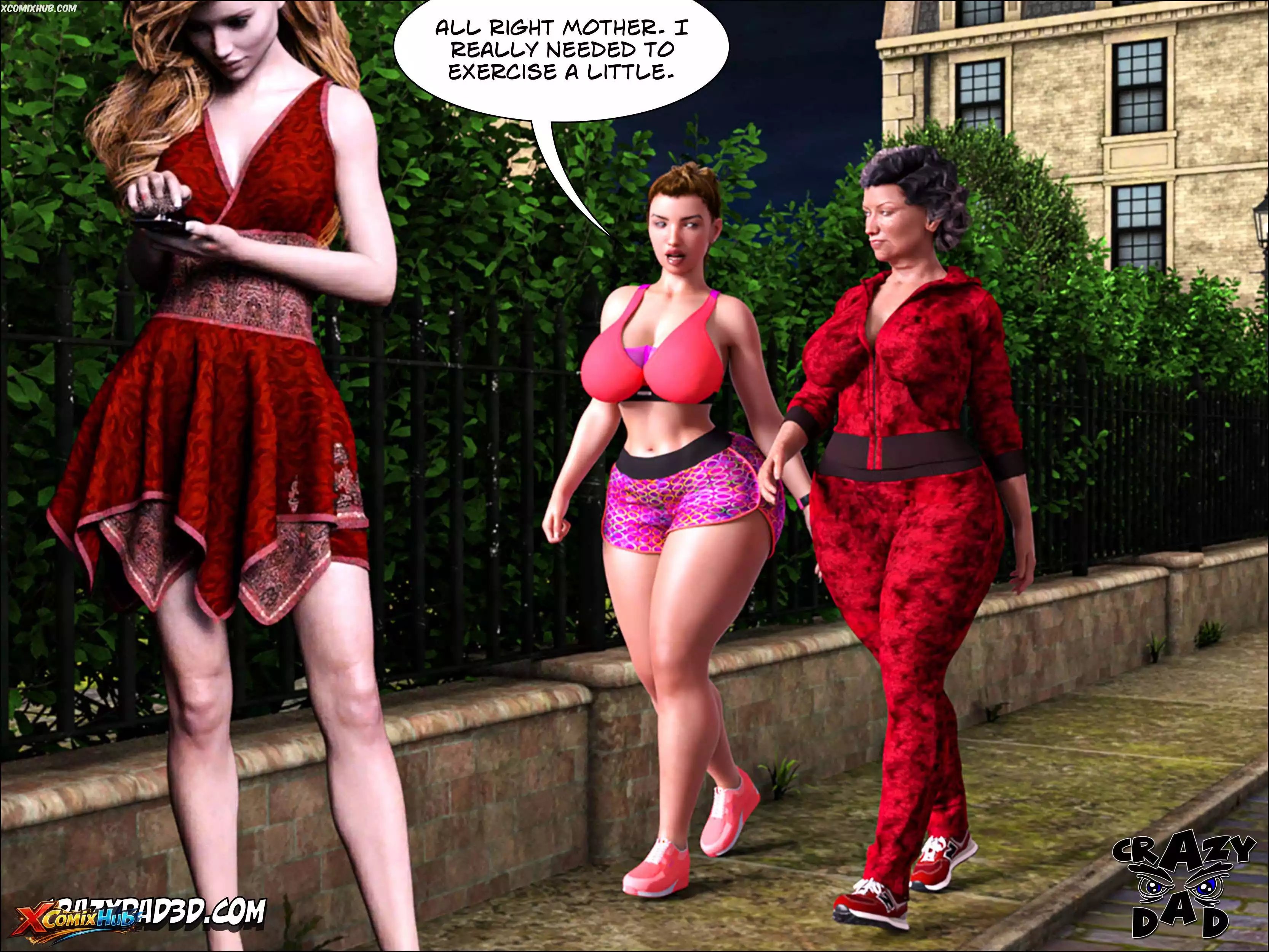 Father In Law At Home Chapter 22 Crazydad3d 004 Comic Page 4